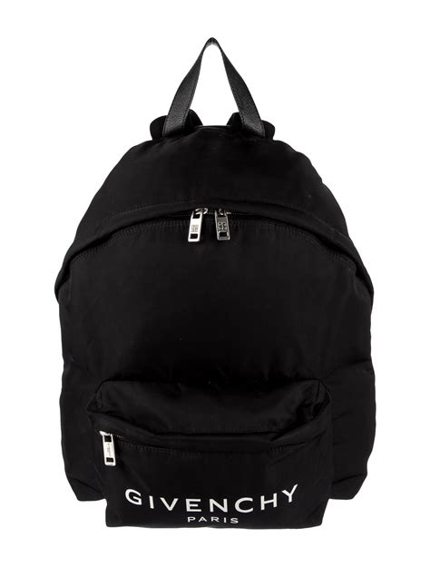 givenchy leather-trimmed nylon backpack|G.